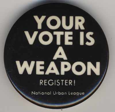 Your Vote is a Weapon_Register_National Urban League