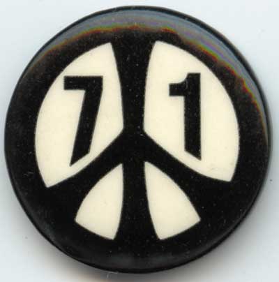 black peace sign 71