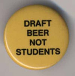 Draft Beer Not Students
