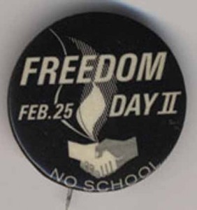 Freedom Feb 25 No School