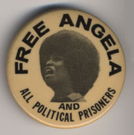 Free Angela and All Political Prisoners (cream)