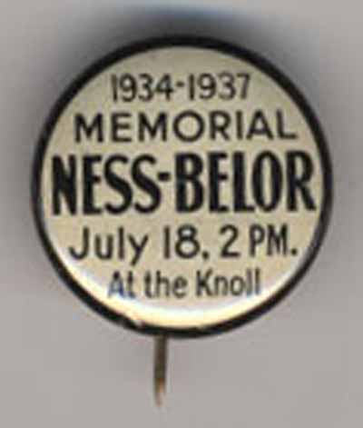 1934 – 1937 Memorial Ness Belor