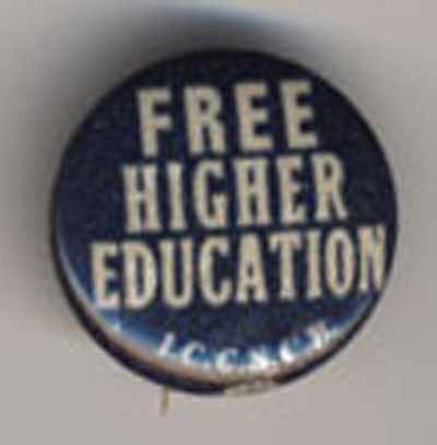 Free Higher Education…ICCSCU
