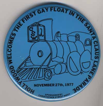 Hollywood Welcomes the First Gay Float in the Santa Claus Lane Parade