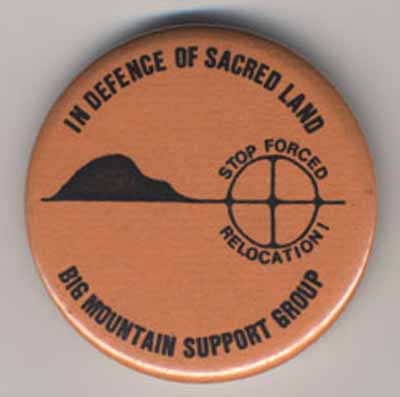 In Defence  [sic.] of Sacred Land…Big Mountain Support Group