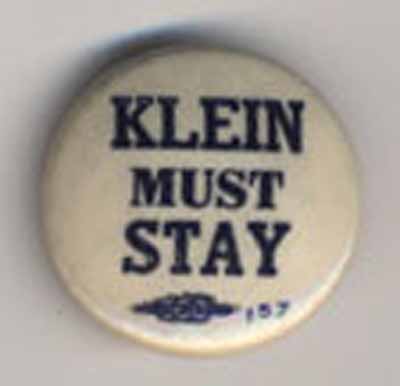 Klein Must Stay