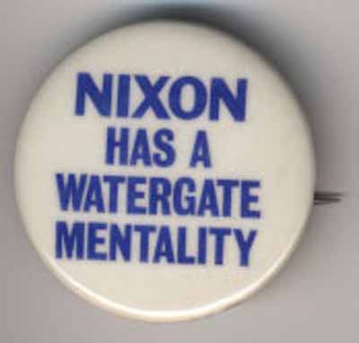 Nixon Has a Watergate Mentality