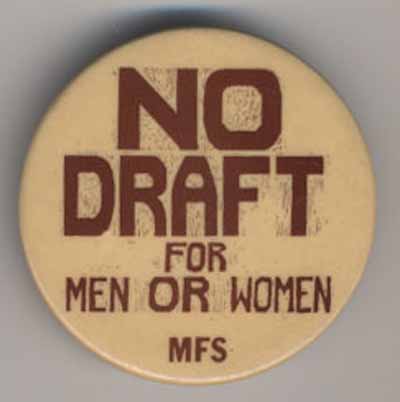 No Draft for Men or Women…MFS