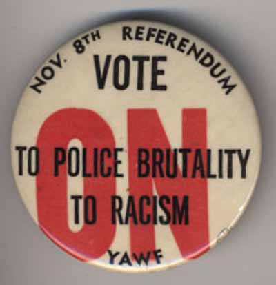 Nov. 8th Referendum…Vote ON To Police Brutality…To Racism