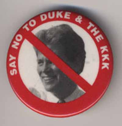 Say No to Duke & the KKK