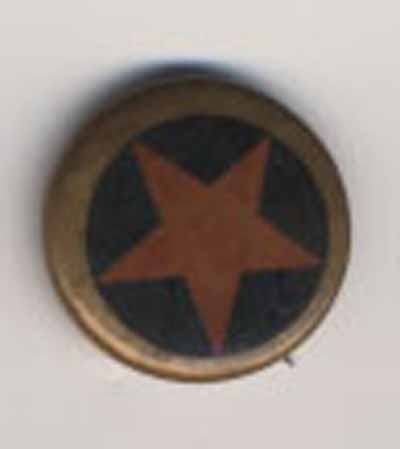 red star on black with gold rim (no text)