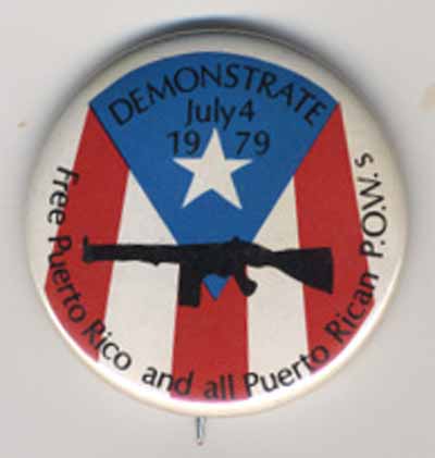 Demonstrate July 4, 1979 Free Puerto Rico and All Puerto Rican P.O.W.s