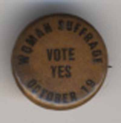 Woman Suffrage…Vote Yes October 19