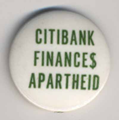 Citibank Finance$ Apartheid