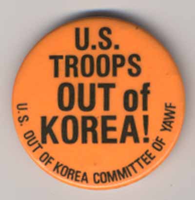U.S. Troops Out of Korea!