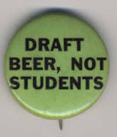 Draft Beer, Not Students