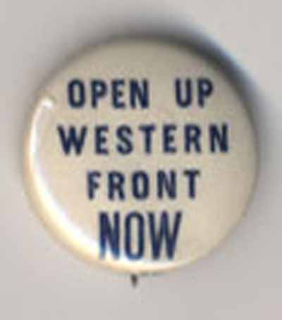 Open Up Western Front NOW