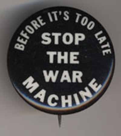 Stop the War Machine Before It’s Too Late