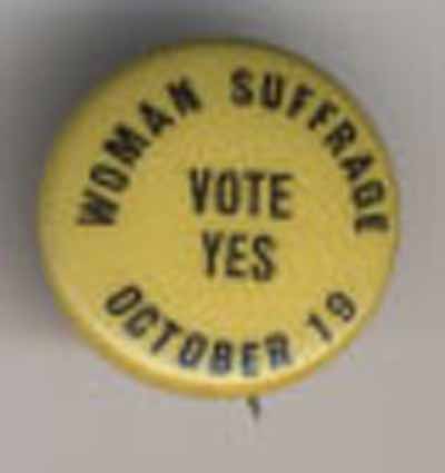 Woman Suffrage…Vote Yes October 19