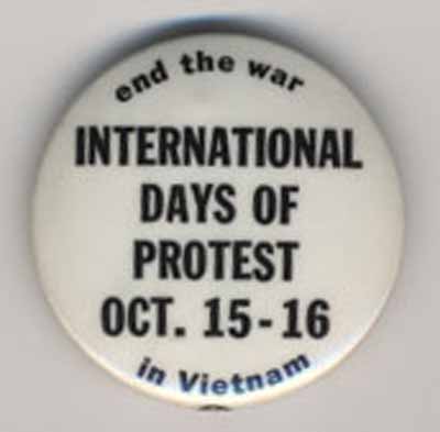 End the War in Vietnam…International Days of Protest Oct 15-16