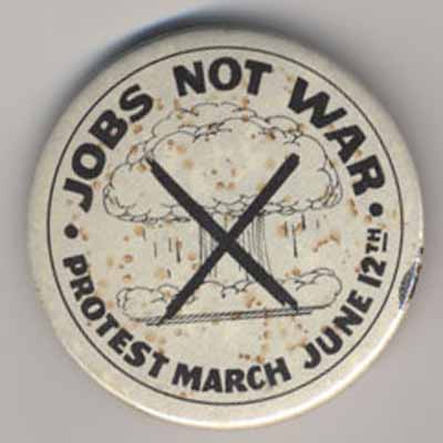 Jobs Not War Protest March