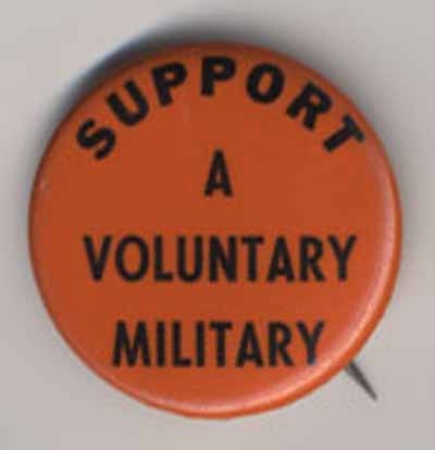 Support a Voluntary Military
