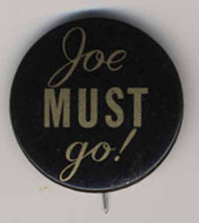 Joe Must Go!