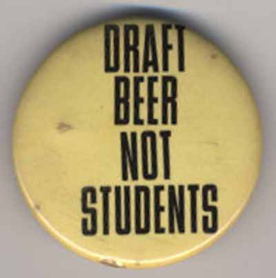 Draft Beer Not Students