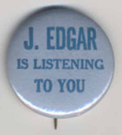 J. Edgar is Listening to You