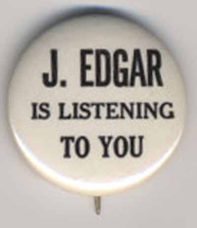 J. Edgar is Listening to You