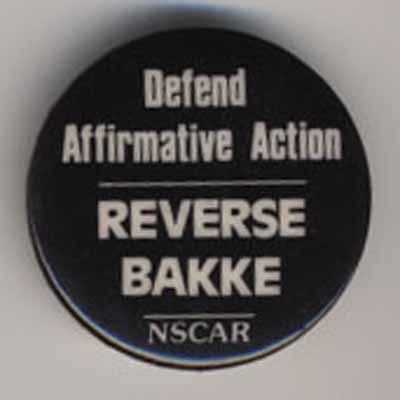 Defend Affirmative Action Reverse Bakke…NSCAR