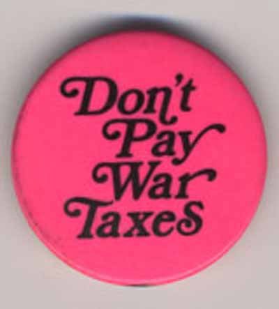 Don’t Pay War Taxes