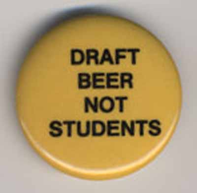 Draft Beer Not Students