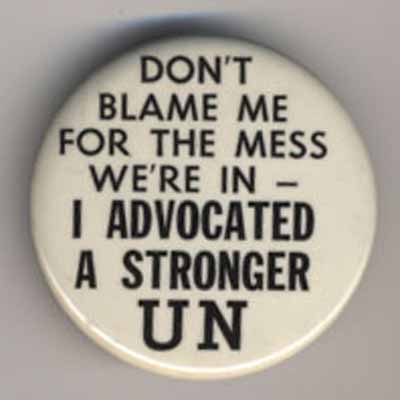 I Advocated a Stronger UN