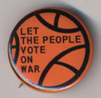 Let the People Vote on War