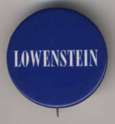 Lowenstein white on dark blue