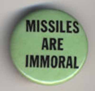 Missiles are Immoral