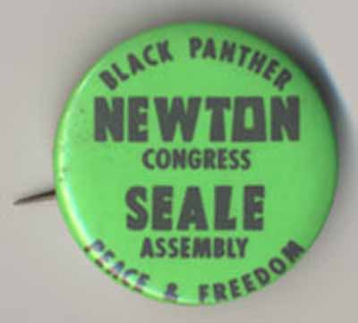Black Panther Newton for Congress Seale for Assembly