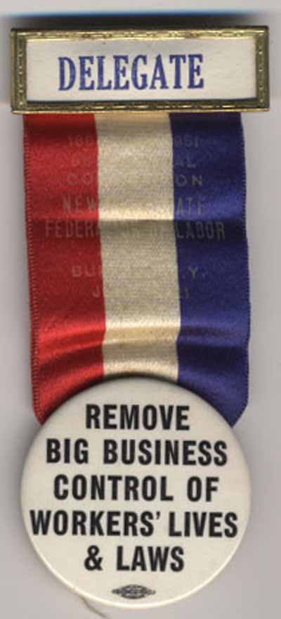 Delegate Remove Big Business Control