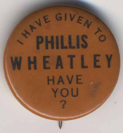 I Have Given to Phillis Wheatley Have You