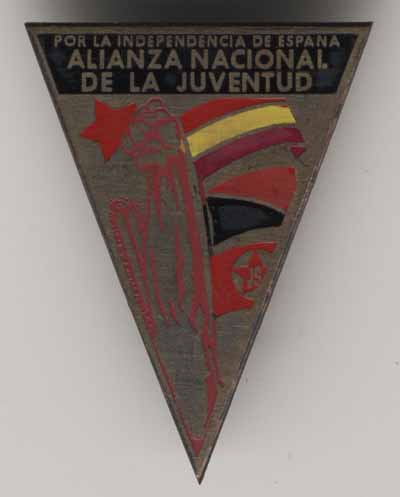 Por La Independencia de Espana Alianza Nacional de la Juventud