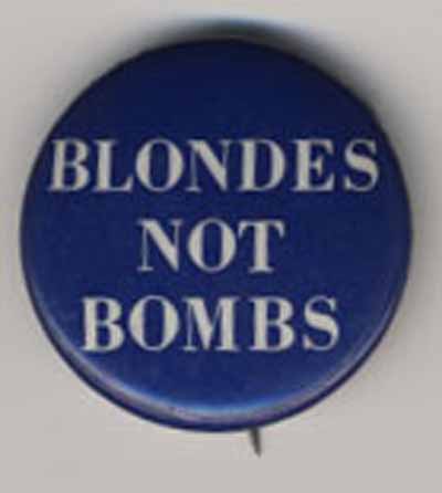 Blonds Not Bombs