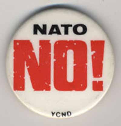 NATO No!  YCND [Youth Campaign for Nuclear Disarmament]