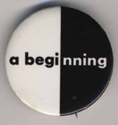 a beginning