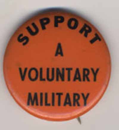 Support a Voluntary Military