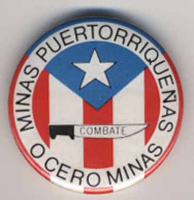 Minas Puertoriquenas Combate O Cero Minas