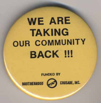 We Are Taking Our Community Back!!!   Funded by Brotherhood Crusade, Inc.