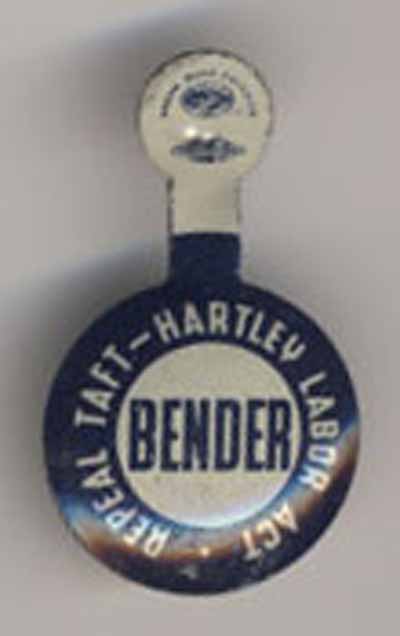 Bender  Repeal Taft-Hartley Labor Act