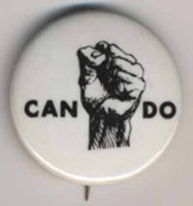 Can Do_raised fist