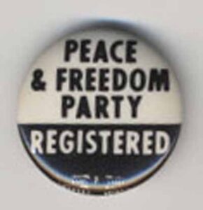 Peace and Freedom Party Registered